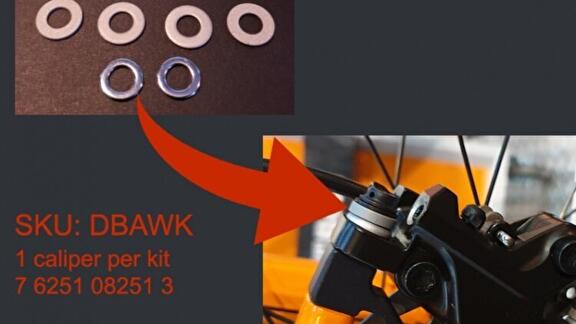 DISC ALIGNMENT WASHER KIT