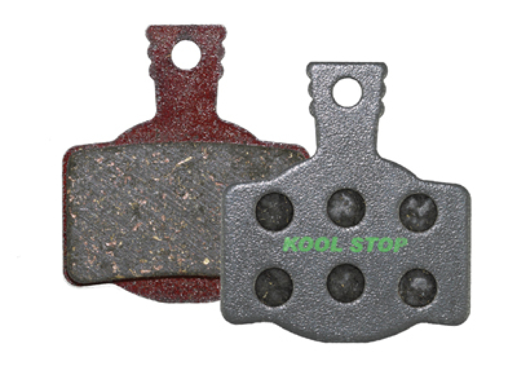 P4B  4 Stück Hydraulik Power Pads für Magura in Weiss/Schwarz